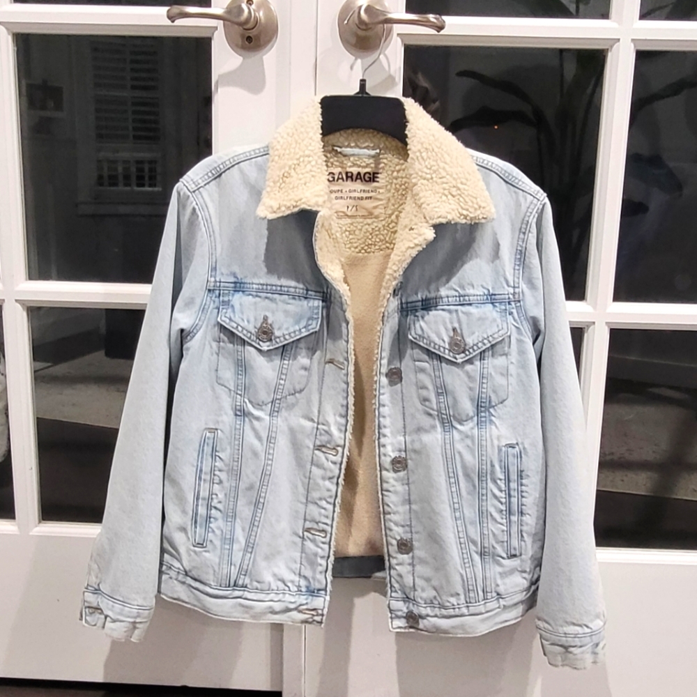 Sherpa Denim Jacket